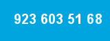 923 603 51 68 923 603 51 68